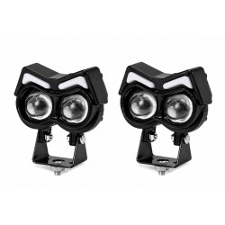 پروژکتور موتور سیکلت مدل Owl Daylight بسته 2 عددی