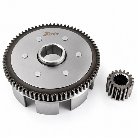 دیسک کلاچ و دنده مقابل موتورسیکلت سون استار مدل CDI-125 مناسب برای هوندا 125 مجموعه 2 عددی