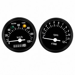 قاب کیلومتر موتور سیکلت وارون مدل دکوری کد B-67 مناسب برای هوندا CG بسته 2 عددی