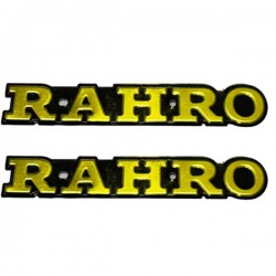آرم روی باک موتور سیکلت وارون مدل A-17-RAHRO-GLD مناسب برای هوندا بسته 2 عددی