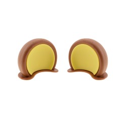 دکور کلاه کاسکت داتینو مدل گوش خرس تدی مجموعه 2 عددی