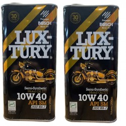 روغن موتور سیکلت تمام سنتتیک بوش مدل SM 10W-40 حجم 1.3 لیتر بسته 2 عددی
