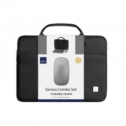 کیف لپ تاپ ویوو مدل wiwu Genius COMBO SET Laptop BAG مناسب برای لپ تاپ 14.1 تا 15.6 اینچی به همراه ماوس