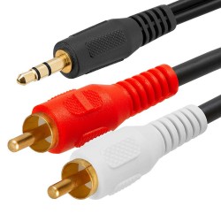 کابل 1 به 2 RCA مدل OFC طول 1.5 متر