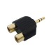 تبدیل یک به دو RCA به جک 3.5 میلی متری کد M12