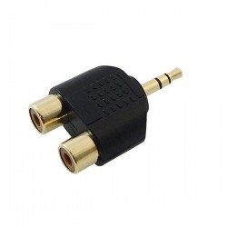 تبدیل یک به دو RCA به جک 3.5 میلی متری کد M12