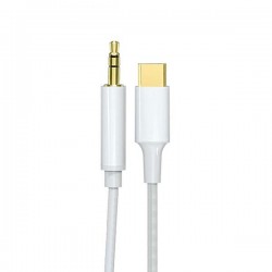 کابل تبدیل USB-C به جک 3.5 میلی متر کی نت پلاس مدل KP-CSC35MM طول 1.2 متر