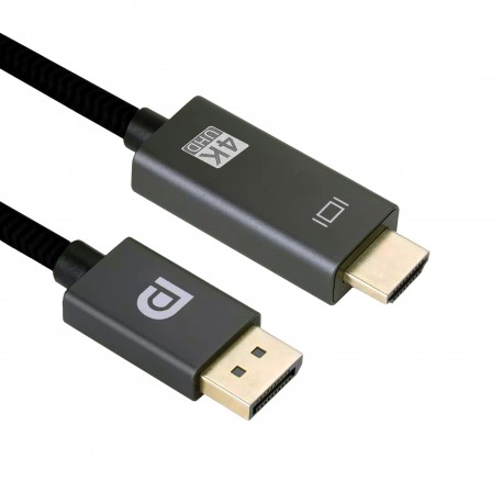 کابل تبدیل DisplayPort به HDMI مدل 4K طول 2 متر