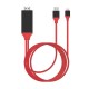 کابل تبدیل لایتنینگ به HDMI مدل HDTV طول 2 متر