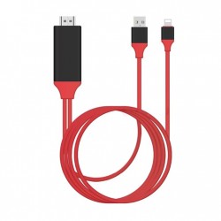 کابل تبدیل لایتنینگ به HDMI مدل HDTV طول 2 متر
