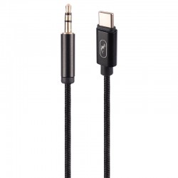 کابل تبدیل USB-C به AUX اسکای مدل SR-12 طول 1 متر