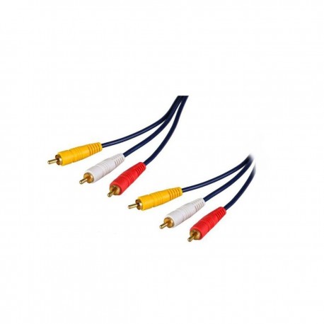 کابل تبدیل 3 به 3 جک RCA مدل 20MV طول 20 متر