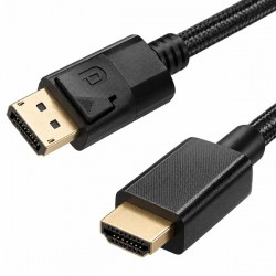 کابل Display Port به HDMI مدل VE-5225 طول 1.5 متر