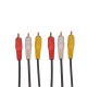 کابل 3 به 3 RCA مدل rah23bar طول 1.80 متر