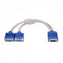 کابل 1 به 2 VGA کد 108 طول 0.3 متر