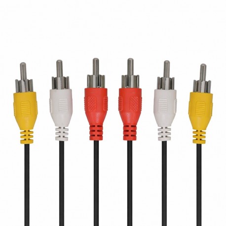 کابل 3 به 3 RCA مدل RHB5R کد RC3 طول 1.5 متر