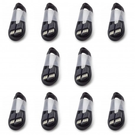 کابل Display Port مدل HighSpeed طول 1.8 متر بسته ده عددی