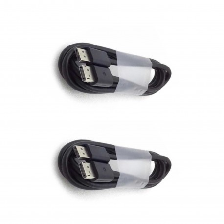 کابل Display port مدل HighSpeed طول ۱.۸ متر بسته دو عددی