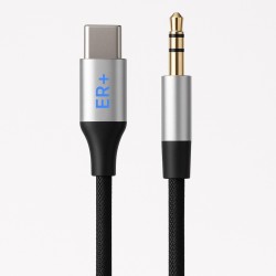 تبدیل AUX به USB-c ای آر پلاس مدل 53 طول 1 متر