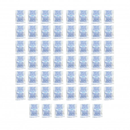 رطوبت گیر silica gel مدل RETIRO وزن 1 گرم بسته 54 عددی
