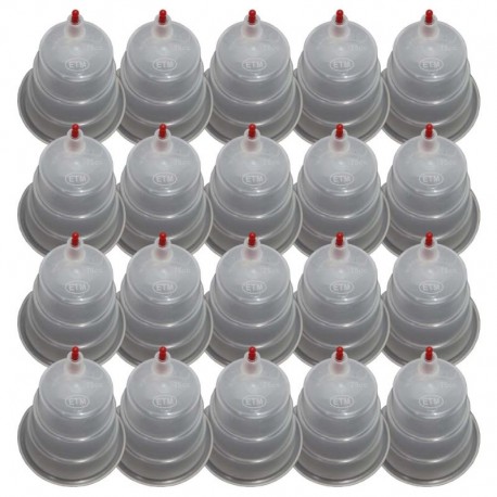 لیوان بادکش ای تی ام مدل 75cc بسته 20 عددی