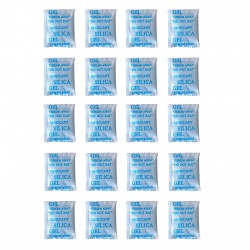 رطوبت گیر سیلیکاژل مدل RH4 وزن 1 گرم بسته 20 عددی