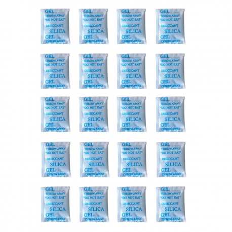رطوبت گیر سیلیکاژل مدل RH4 وزن 1 گرم بسته 20 عددی