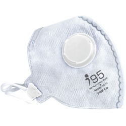 ماسک تنفسی ریما مدل N95 کد 10-G-SV95 بسته 10 عددی