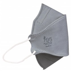 ماسک تنفسی ریما مدل سه بعدی نوجوان N95 نانو کد silver_MF95 بسته 25 عددی