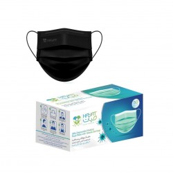 ماسک تنفسی حیات پوشش پاک مدل سه لایه بسته 50 عددی