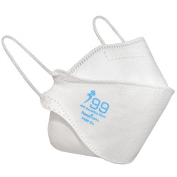 ماسک تنفسی ریما مدل سه بعدی نوجوان N99 نانو کد white_MF99 بسته 25 عددی