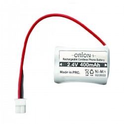 باتری تلفن بی سیم اوریون مدل 2.4V 400mAh