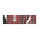 برچسب حروف فارسی کیبورد گراسیپا طرح Liverpool کد 101