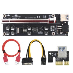 رایزر کارت گرافیک تبدیل PCI EXPRESS X1 به X16 مدل 009s PLUS