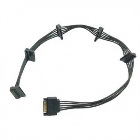 کابل تبدیل برق 1 به 5 ساتا مدل sata1to5