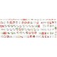 برچسب حروف فارسی کیبورد طرح گل رز کد ۰۱