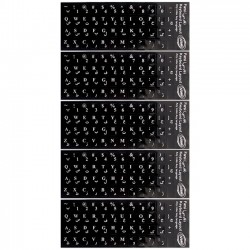 برچسب حروف فارسی کیبورد کد 021 بسته 5 عددی