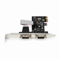 کارت توسعه PCIe به 2 پورت سریال RS232 مدل PCIe-2S