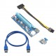 رایزر کارت گرافیک تبدیل PCI EXPRESS 1X به 16X مدل 006C