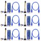رایزر کارت گرافیک تبدیل PCI EXPRESS X1 به X16 مدل 009S مجموعه 6 عددی