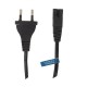 کابل برق دو پین مکا مدل MEC2 طول 1.5 متر