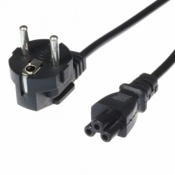 کابل برق سه پین آداپتور لپ تاپ دیتالایف مدل EU طول 1.5 متر