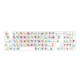 برچسب حروف فارسی کیبورد طرح Monster کد ۱۰۲