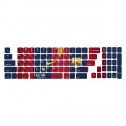 برچسب حروف فارسی کیبورد گراسیپا طرح Barca Kit کد 102