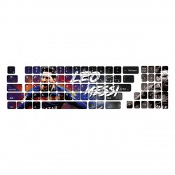 برچسب حروف فارسی گراسیپا کیبورد طرح Messi کد 101