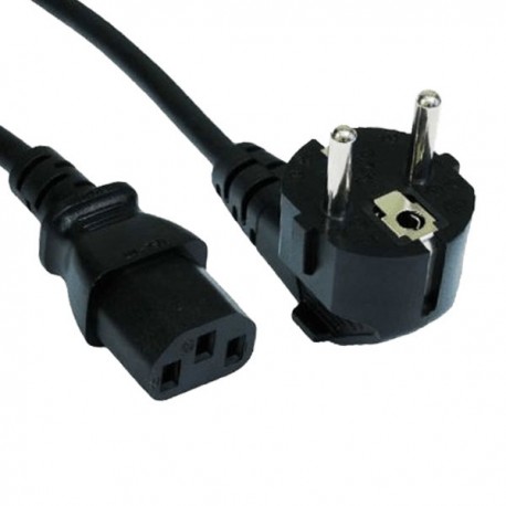 کابل برق سه پین منبع تغذیه کامپیوتر مدل PC-163A طول 1.5 متر