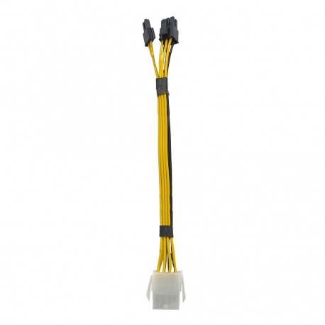کابل برق کارت گرافیک 8 پین ماده به 8 پین نر مدل Extension88 طول 0.35 متر