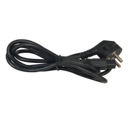 کابل برق سه پین منبع تغذیه کامپیوتر مدل لبتابی کد Kpl6 به طول 1.5 متر