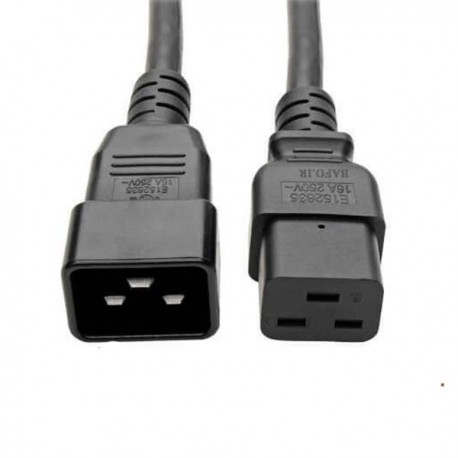 کابل برق بک تو بک بافو مدل 3x1.5 mm-C20-C19 طول 0.4 متر