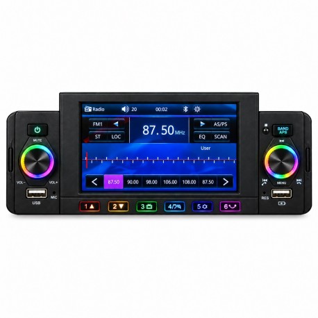 پخش‌کننده تصویری خودرو مدل لمسی کد 4311AC7388